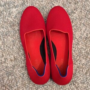 Rothy's Bold Red Flats